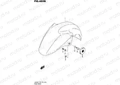 460B - FRONT FENDER (UH200AL5 P33)