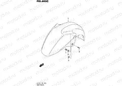 460C - FRONT FENDER (UH125L5 P19)