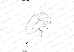 460E - FRONT FENDER (UH200AL5 P04)