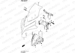 460F - FRONT FENDER (GSX-S1000FZAUFL9 E21)