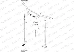 462B - HANDLEBAR (DR-Z125LL5 E19)