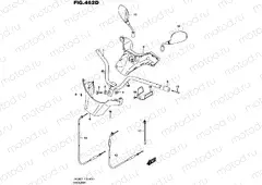 462D - HANDLEBAR (UH200L5 P53)