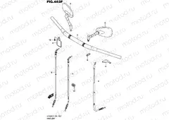 462F - HANDLEBAR (VZR1800BZUFL5 E19)