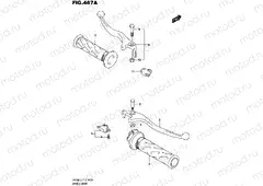 467A - HANDLE LEVER