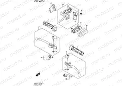 467A - HANDLE LEVER (AN650L5 E19)
