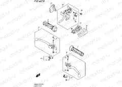 467A - HANDLE LEVER (AN650L6 E19)
