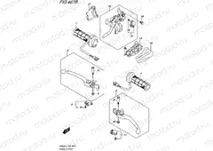 467B - HANDLE LEVER (AN650ZL5 E02)