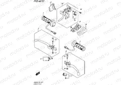 467C - HANDLE LEVER (AN650ZL6 E19)