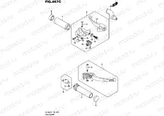 467C - HANDLE LEVER (VZR1800UFL5 E19)