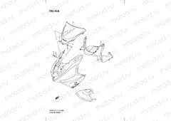 46A - COWLING BODY (GS500FHK8)