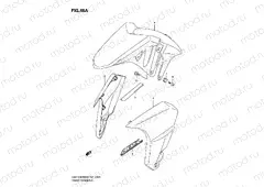 46A - FRONT FENDER (WITHOUT ABS,MODEL K8/K9)