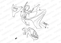 46A - FRONT LEG SHIELD (AN650K5)