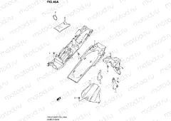 46A - REAR FENDER (GSX-R1000K8 E02,E19,U2E19,E24,E51,P37)