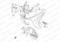 46B - FRONT LEG SHIELD (AN650AK5)
