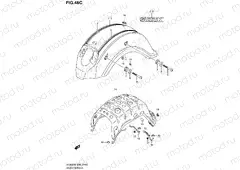46C - REAR FENDER (MODEL L0)