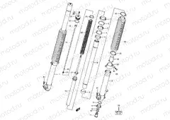 47 - FRONT FORK DAMPER