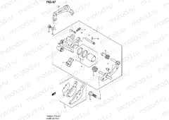 47 - REAR CALIPER