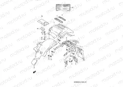 47 - REAR FENDER (MODEL N/P)
