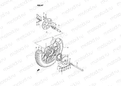 47 - REAR WHEEL