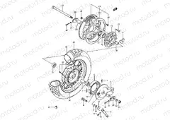 47 - REAR WHEEL