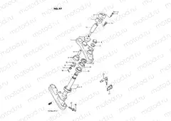 47 - STEERING STEM (MODEL F/G)