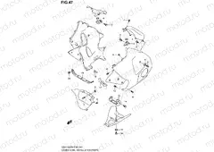 47 - UNDER COWL INSTALLTION PARTS