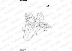 474A - REAR FENDER