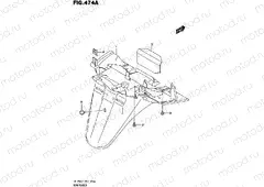 474A - REAR FENDER