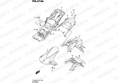 474A - REAR FENDER