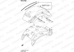 474A - REAR FENDER