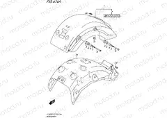 474A - REAR FENDER