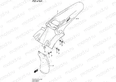 474A - REAR FENDER (DR-Z125L5 E19)