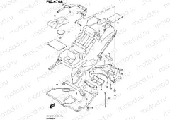 474A - REAR FENDER (GSX1300RAL5 E02)