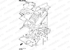 474A - REAR FENDER (GSX1300RAL7 E02)