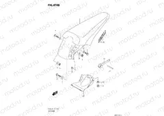 474B - REAR FENDER