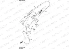 474B - REAR FENDER (DR-Z125LL5 E19)