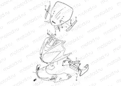 47A - COWLING BODY (MODEL K4/K5/K6)