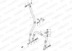 47A - FRONT BRAKE HOSE (MODEL R/S)