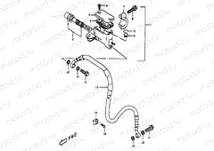 47A - FRONT MASTER CYLINDER (E24)