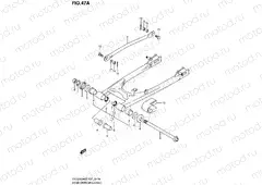 47A - REAR SWINGING ARM (MODEL K7/K8)