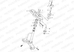 47A - STEERING STEM (GSF1200SAV)