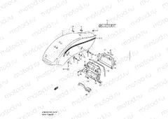 47B - REAR FENDER (VZ800ZK8/ZK9)
