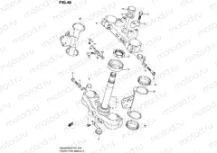 48 - FRONT FORK BRACKET