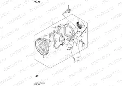 48 - HEADLAMP ASSY (VL800BUEL4 E19)