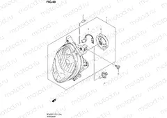 48 - HEADLAMP (SFV650UAL2 E21)