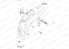 48 - REAR FENDER