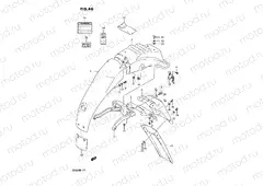 48 - REAR FENDER