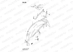 48 - REAR FENDER
