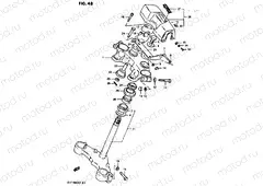 48 - STEERING STEM (GS1100GK2/GKD)