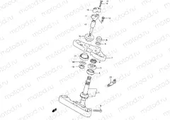 48 - STEERING STEM (MODEL K1/K2/K3/K4)